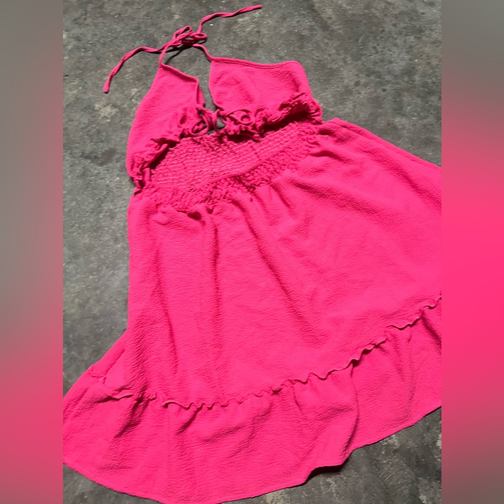 NEW Girls hot pink summer dress SHEIN 3XL